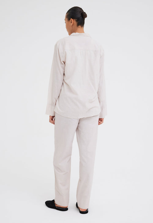 Jac+Jack Pyjama Cotton Shirt - Cirrus Pink